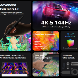 Kamvas Pro 27 Touch-144Hz (4K) - Ảnh 11