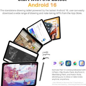 Huion Kamvas Pad 12 (Android 16) - Ảnh 6
